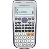 Casio 570es Plus – Calcolatrice, Desktop, Batteria Ricaricabile, Display calculator, Grigio, Argento, Bottoni, Dot Matrix)