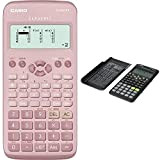 Casio FX-83GTX Calcolatrice scientifica, colore rosa & Fx-570Es Plus 2 Calcolatrice Scientifica Con 417 Funzioni, Nero