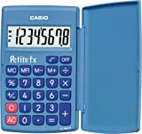 CASIO LC-401LV-BU calcolatrice tascabile - Display a 8 cifre, di colore blu