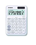 Casio MS-20UC-WE Calcolatrice da Tavolo, Bianco