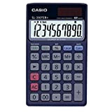 Casio SL-310TER+ calcolatrice tascabile - Display a 10 cifre, con euroconvertitore, blu