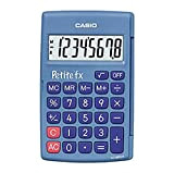 CasioLC-401LV-BU calcolatrice tascabile - Display a 8 cifre, blu