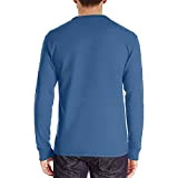 Casuale O Maschile - Collo Tee Solid Color Button Loose - Sleeved T - Camicia Daily Fit Pullover Camicia A ...