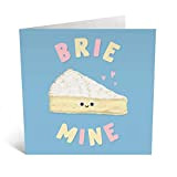Central 23 - Biglietto di San Valentino per lei con scritta "Brie Mine" (lingua italiana non garantita)