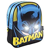 CERDÁ LIFE'S LITTLE MOMENTS 2100003449, Zaino Batman Asilo Luci LED Di Licenza Ufficiale DC Comics Unisex Bambini E Ragazzi, Colorato, ...
