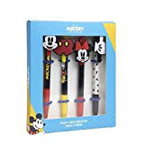 CERDÁ LIFE'S LITTLE MOMENTS - Pack di 4 Penne Originali, con Inchiostro Nero, di Mickey Mouse y Minnie Mouse | ...