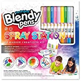 Chameleon Kidz Blendy Penne Blend & Spray Creativity Kit (Spray Station 20 Marker Creativity Kit)