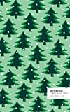 Christmas Tree Notebook (5x8 Taccuino) (Light Green)