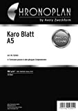 CHRONOPLAN AVERY Zweckform CHRONOPLAN Karo Blatt, A5, 50 Blatt