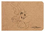 Clairefontaine 812940C - Taccuino"Asterix Crayonnés Kraft", 32 pagine prestampate da 10, 5 x 7, 4 cm, copertina in carta kraft