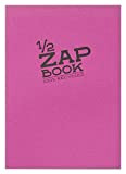 Clairefontaine 8366C - Quaderno incollato 1/2 Zap Book 80 fogli 100% riciclato bianco 14.8x21 cm 80 g, copertina di colore ...