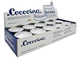 Coccoina - Confezione risparmio da 10 pezzi di colla per bricolage/colla culturale dal 1927/scatola di latta con pennello/senza solventi/125 g