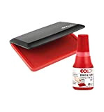 COLOP 151306 Tampone di inchiostro micro 2 rosso incluso più adatto Bottiglia di colore