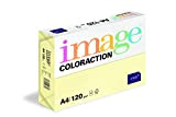 Coloraction 838A 120S 4 Antalis DIN A4, 120 gr/mq- Carta per fotocopie, colore: Giallo deserto, Confezione da 250 fogli