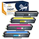 ColorKing TN247 Compatibili Brother TN243CMYK TN-243CMYK Toner Brother DCPL3550CDW Brother TN-243 Multipack DCP-L3550CDW MFC-L3730CDN HL-L3270CDW HL-L3210CW HL-L3230CDW MFC-L3750CDW (4-Pack)