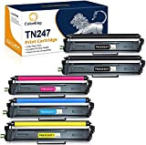 ColorKing TN247 Compatibili Brother TN243CMYK TN-243CMYK Toner Brother DCPL3550CDW Brother TN-243 Multipack DCP-L3550CDW MFC-L3730CDN HL-L3270CDW HL-L3210CW HL-L3230CDW MFC-L3750CDW (5-Pack)