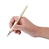 Comic Pen Set 3 pennini e 1 supporto in legno e 1 Inchiostro per calligrafia