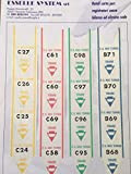 Confezione 5 Rotoli da 2000 Ticket Etichette Numerate ELIMINACODE a Rondine