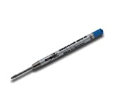 Confezione da 5 ricariche refill pen penna roller tipo parker inchiostro blu