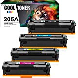 Cool Toner Cartuccia toner Compatibile In sostituzione di HP 205A CF530A CF531A CF532A CF533A Color LaserJet Pro MFP M181fw M180n ...