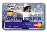COPPIA - Adesivo per carte di credito - Michael Jackson 2 - COPPIA - Distinguiti personalizzando la tua carta di ...