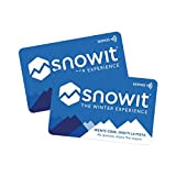 Coppia di Snowitcard - 2 Ski Card Salta-Fila per Lo Skipass Online