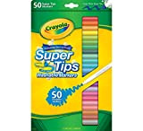 Crayola 58-5050 Super Tips Marker lavabile, confezione da 50