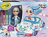 CRAYOLA Colour 'n' Style Friends: Bluebell - Coupe Playset | Colora e disegna la tua bambola, ancora e ancora! (include ...