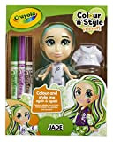 CRAYOLA - Colour 'n' Style Friends Jade Giocattolo, Colore Verde, 918937.005