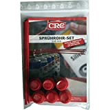 CRC 32596 sprhrohr di set per bombolette spray, 145 mm, rosso