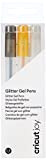 Cricut Glitter Pens 0.8, Black/Gold/Silver (3 ct) Penne a Gel Glitterato Joy 0,8, nero/oro/argento (3 pezzi), 3 Unità (Confezione da ...