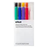 Cricut Watercolor Marker & Brush Set | 8 marcatori, 1 Pennello d'Acqua | Crea Un capolavoro ad Acquerello con la ...
