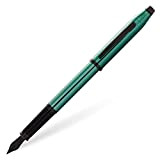 CROSS Century II - Penna stilografica con pennino medio, colore: Verde traslucido