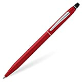 Cross Click penna roller a inchiostro gel non retrattile, Rosso Metalico