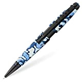 CROSS Edge Camo - Penna roller (tratto M, colore inchiostro: nero, ricaricabile, con confezione regalo di alta qualità, colore: Blu