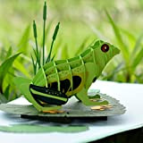 CUTPOPUP Frog Tagliopupp - Biglietto di auguri 3D per compleanno, per figlia, figlio, bambini, nipote – meraviglioso per bambini, ragazzi, ...