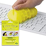 CYBER CLEAN Home & Office Cleaning Compound 80g Zip Bag - Cleaning Gel, Keyboard Cleaner, pasta di pulizia riutilizzabile per ...