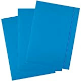 D.RECT, cartella portadocumenti in cartone, con elastico, 300 g, 25 pezzi Blu