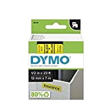 D1 tape Black/Yellow 12 mm 45018 di DYMO & miglior prezzo quadrato