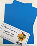 Dalton Manor - confezione da 100 fogli di carta in formato A4, da 80 g/m², di colore blu intenso