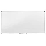 Danieli | Lavagna Bianca Magnetica Murale 200x100. White Board da Ufficio con Pannello Bianco Scrivibile a Secco e Cancellabile con ...