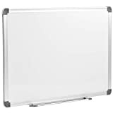 Danieli | Lavagna Bianca Magnetica Murale 60x45 White Board da Ufficio con Pannello Bianco Scrivibile a Secco e Cancellabile con ...