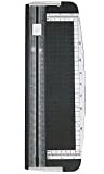 Dariobee - Taglierina in titanio A4, con sistema di sicurezza automatico, per taglio di carta standard/foto/etichette, colore: nero