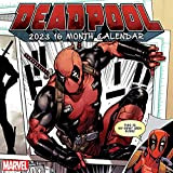 Deadpool 2023 Calendario ufficiale 2023 12 mesi finitura inglese originale