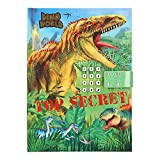 Depesche Dino World 11569 - Diario con codice segreto e suono, circa 20,5 x 15,5 x 3 cm, con 80 ...