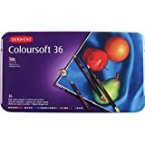 Derwent Coloursoft matite, confezione da 36