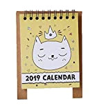 Desk Calenda Academic Year agosto 2018-2019 Calendar Planner, C6