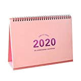 Desk Calendar 2019 2020 Planner Accademico Giornaliero Settimanale Mensile organizzatore e target LOG 2 Superficie Rosa Calendario da tavolo tavolino ...