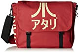 DIFUZED SAC ATARI AVEC BANDOUILLERE ET LOGO JAPONAIS Zainetto per bambini, 47 cm, Rosso (Rouge)
