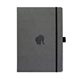 Dingbats - Quaderno Extra Large, Elefante Grigio, A4 - Quaderno Con Copertina Rigida - Carta Perforata A Prova Di Inchiostro ...